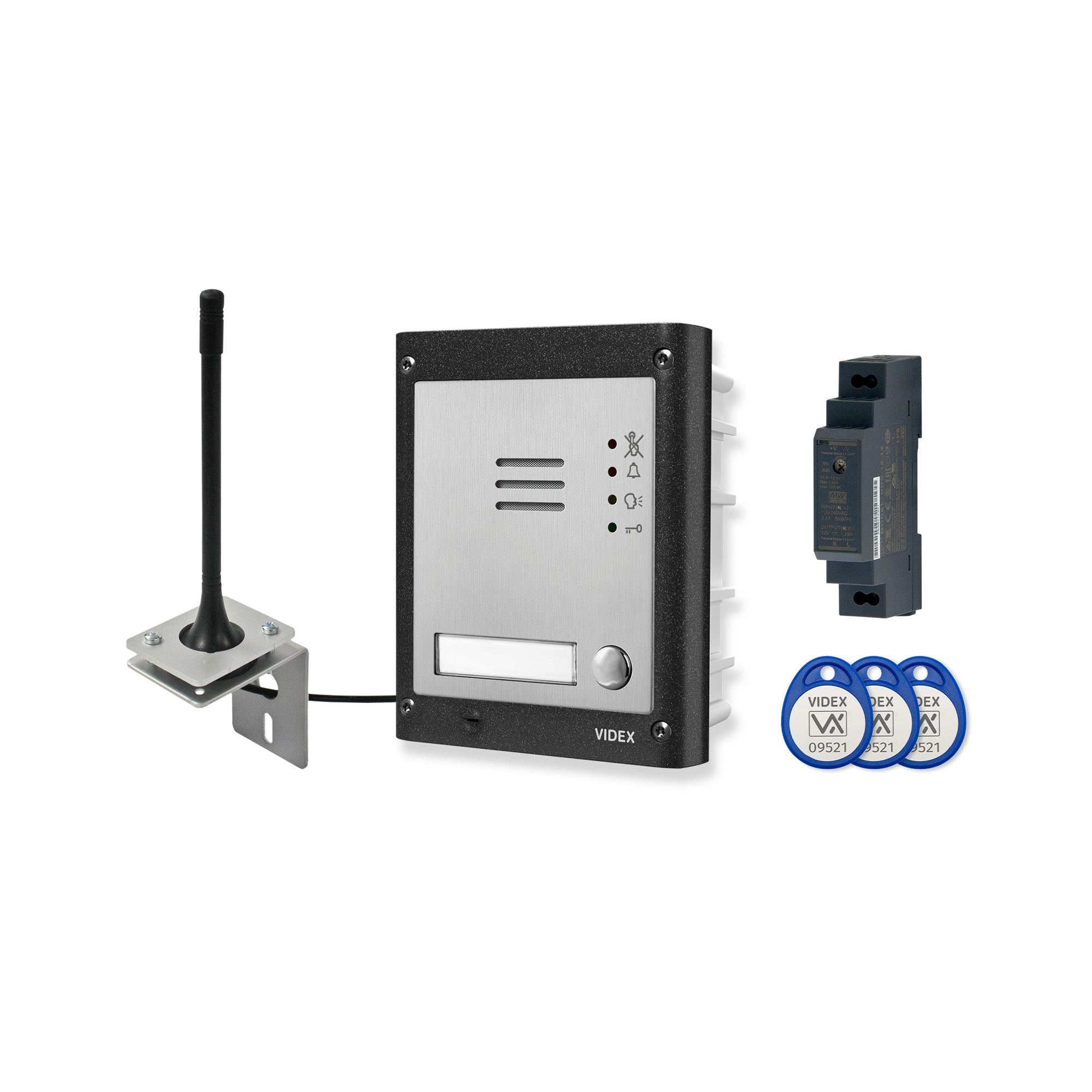 Antivandal digitalni audio/video panel za IPure sistem
